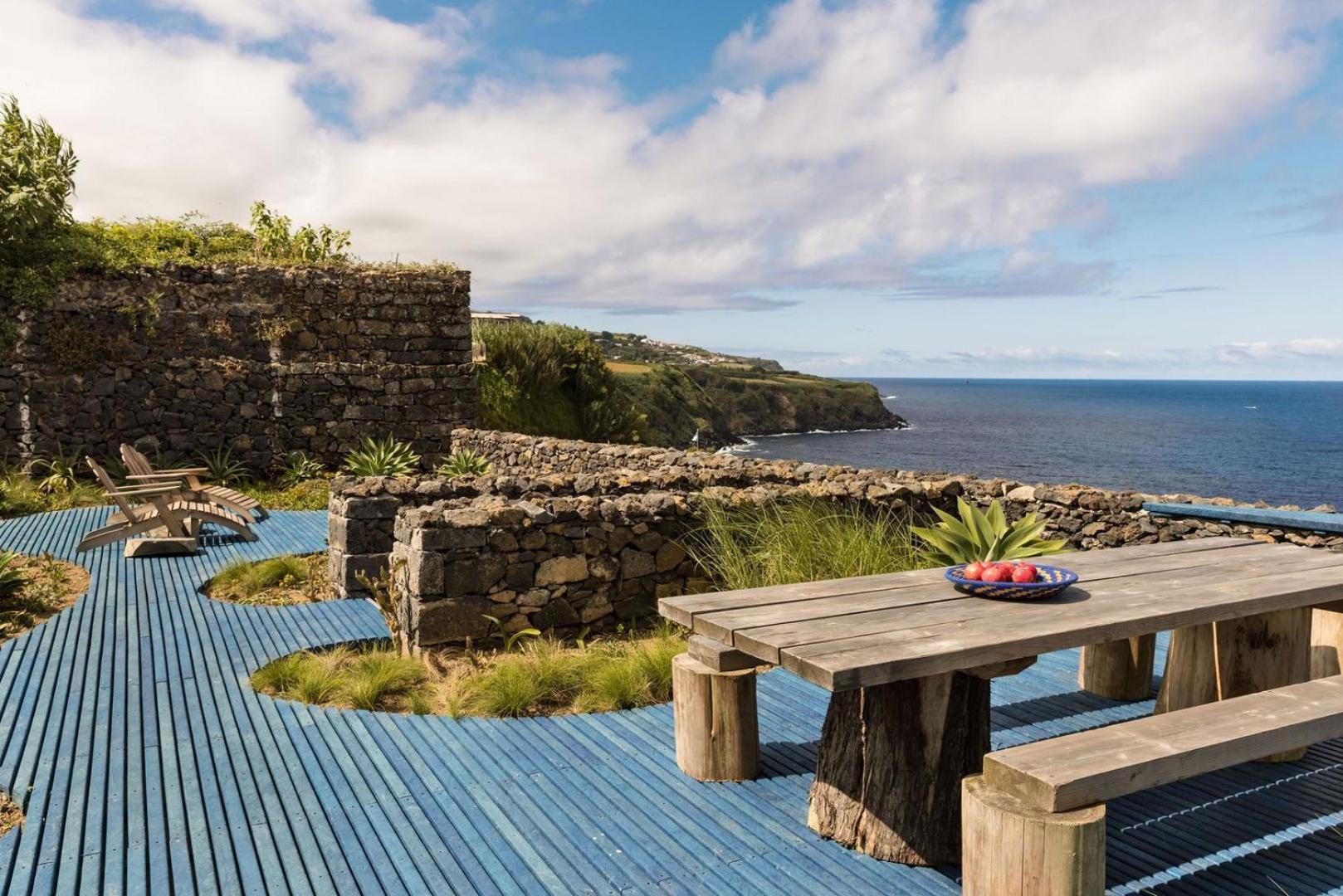 The Blue House Azores Capelas Kültér fotó